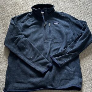 Patagonia Men's Better Sweater 1/4-Zip Fleece- size large